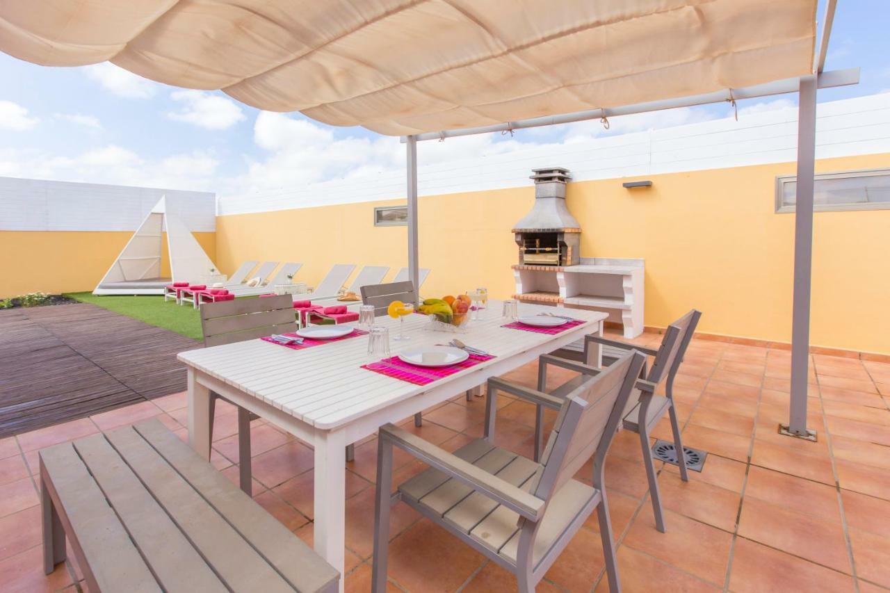Villa Bella Lucia 3. Piscina Climatizada, Wifi, Bbq. Corralejo Exterior photo